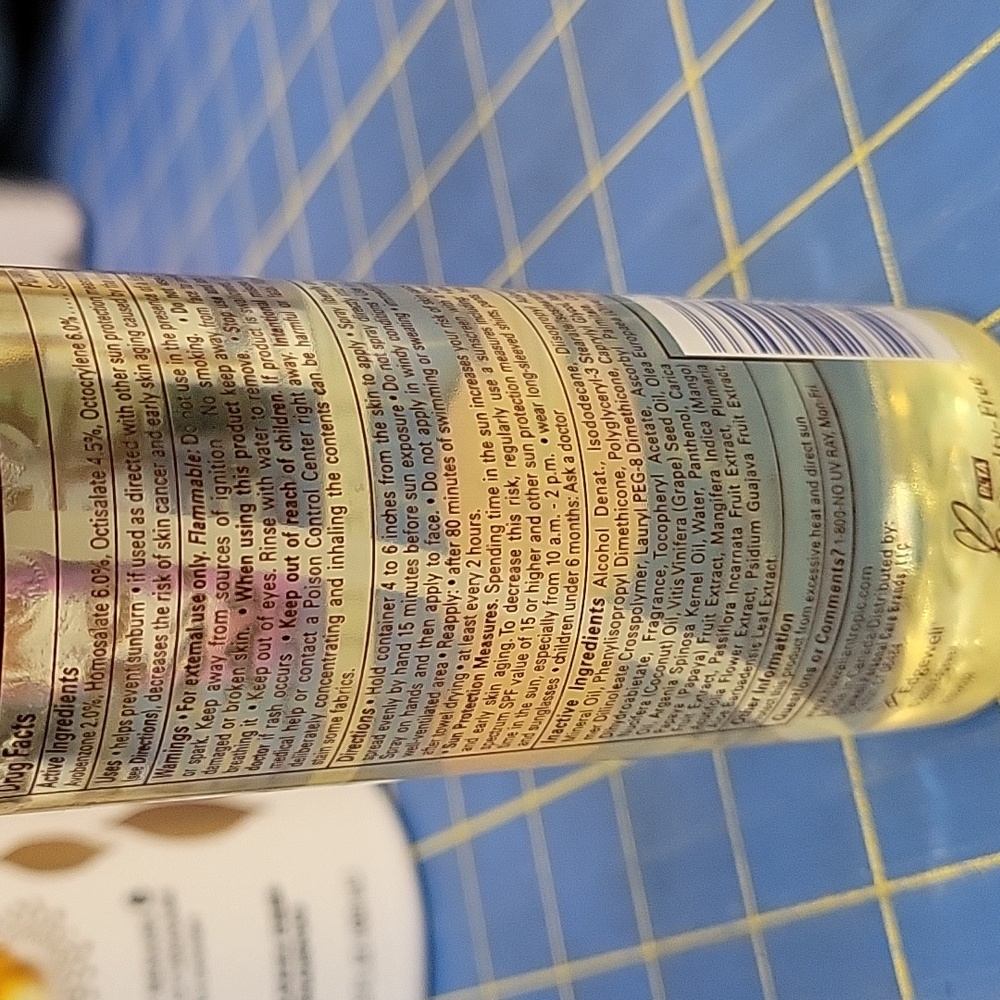 Hawaiian Tropic Silk Hydration Dry Oil Weightless Sunscreen Spray 148ml New - Picture 2 of 2
